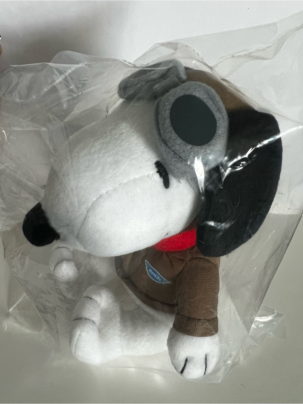 Peanuts Snoopy Flying Ace Pilot Plush Toy